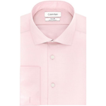 Calvin Klein Men's Slim Fit Non Iron Solid French Cuff Dress Shirt