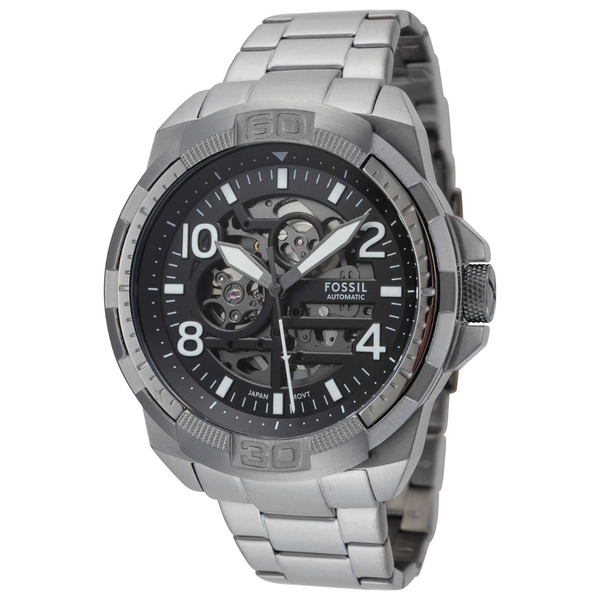 FOSSIL Bronson Men's 48mm Automatic Watch W/ Black Dial