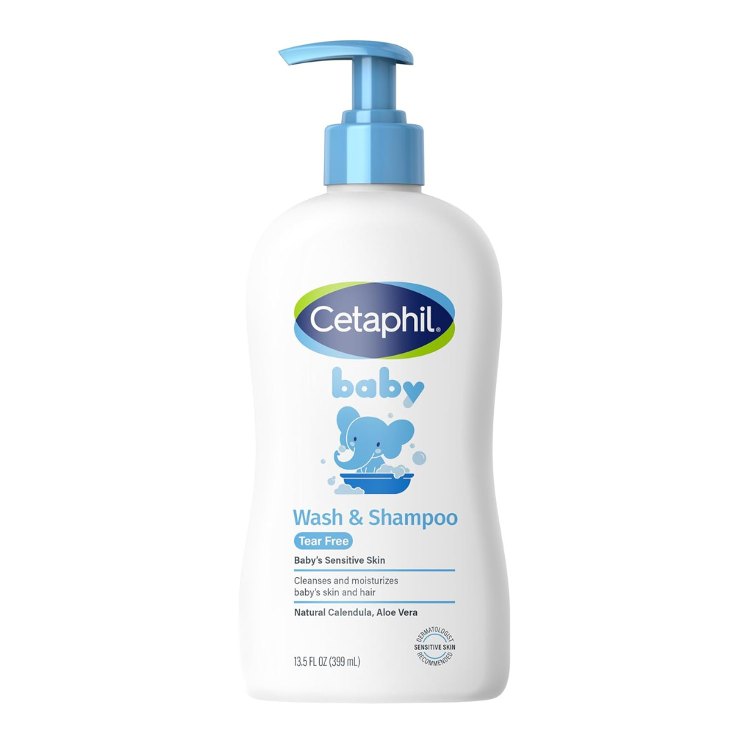 13.5oz Cetaphil Baby Wash And Shampoo