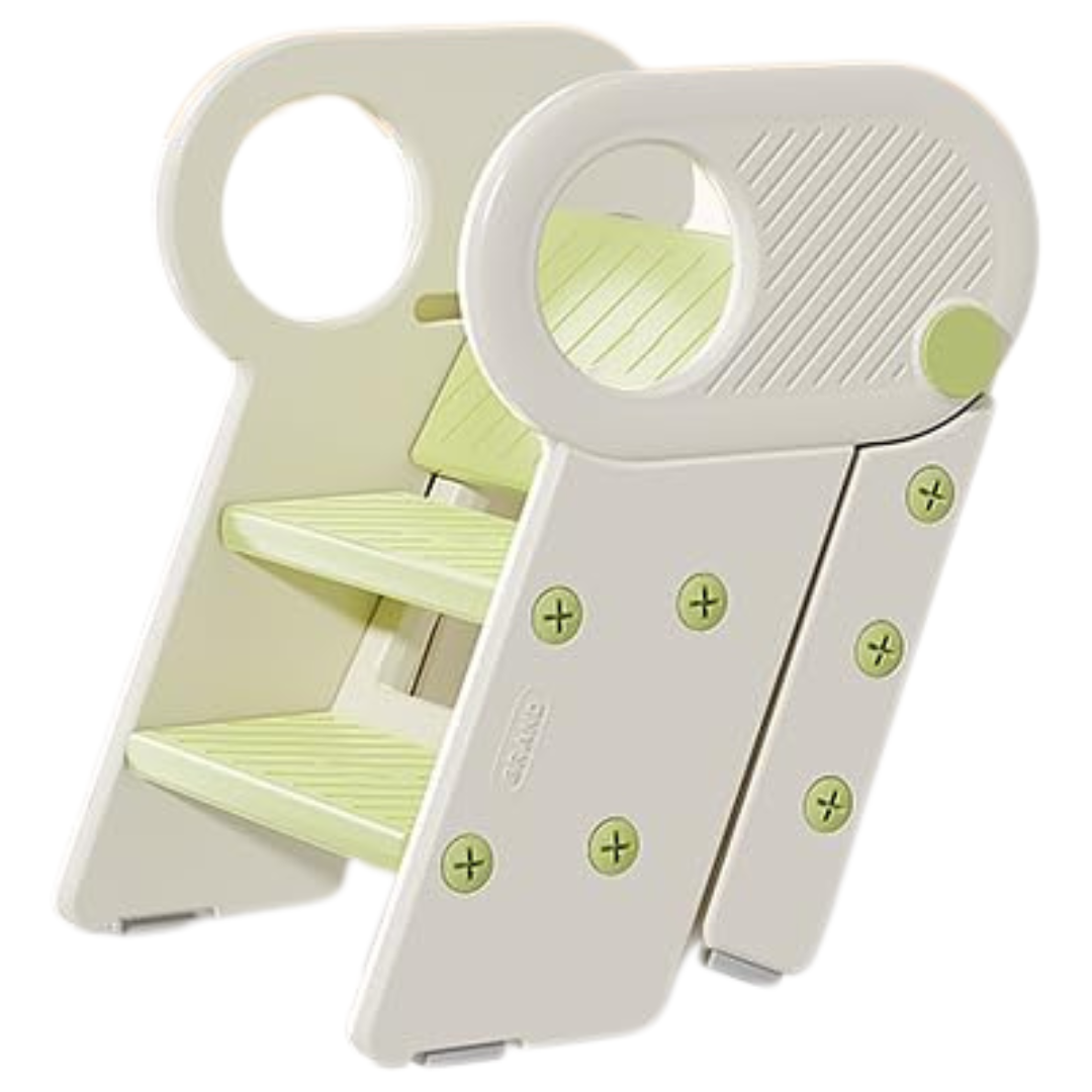 Baobrava Adjustable 3 Step Foldable Step Stool