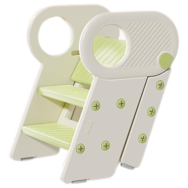 Baobrava Adjustable 3 Step Foldable Step Stool