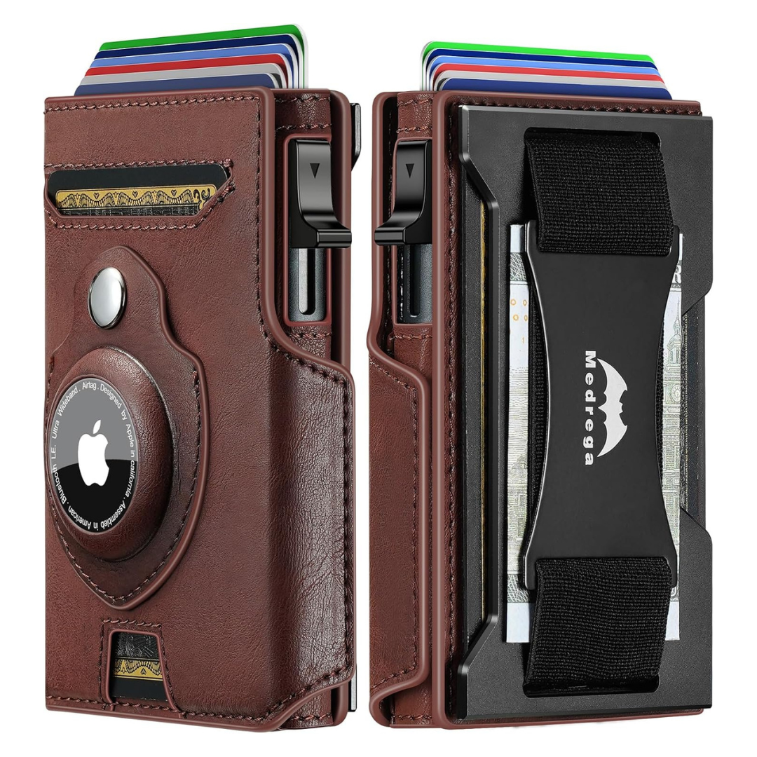 Smart RFID Apple Air Tag Wallet With Airtag Holder