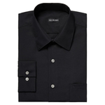 Van Heusen Men's Regular Fit Poplin Solid Dress Shirt