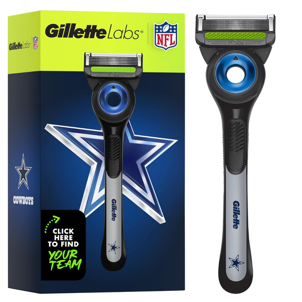 Gillette Labs Special NFL Cowboys Edition Men's Shaving Razor