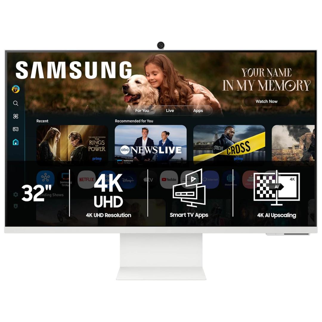 32" Samsung M8 M80F 4K UHD 4ms HDR VA Monitor