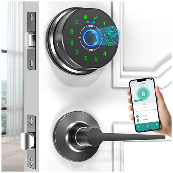 Darawf Keyless Entry Door Lock Deadbolt With Handle Set