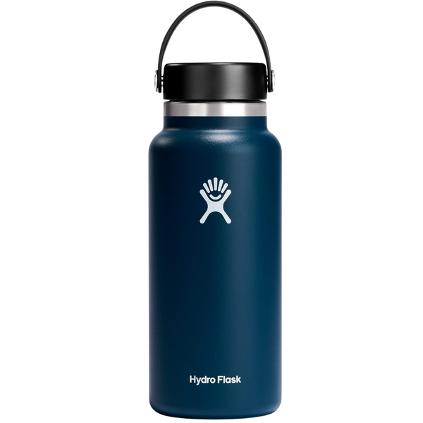 32-Oz Hydro Flask Stainless Steel Wide Mouth Water Bottle