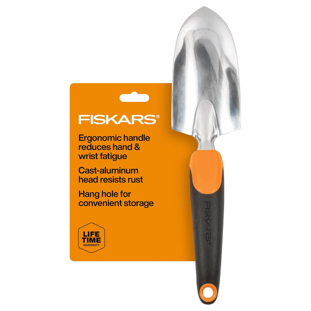 Fiskars 12" Heavy Duty Ergo Garden Trowel