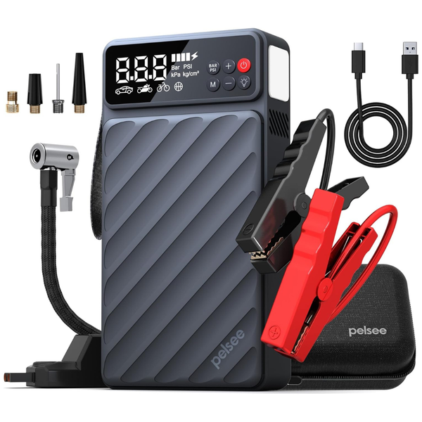 Pelsee 3500A Peak Car Battery Jump Starter