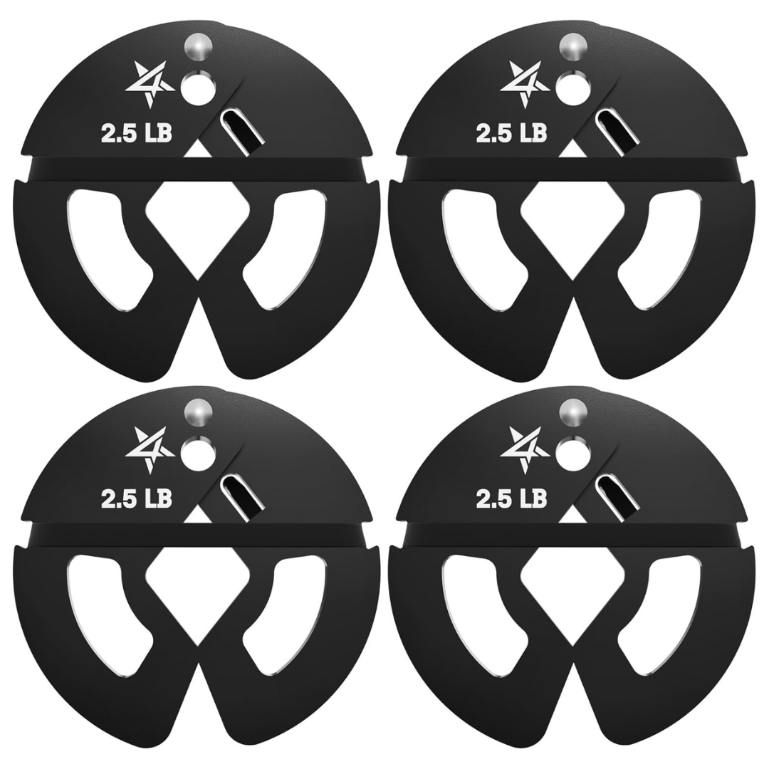 Set of 4 Yes4All 2.5 LB Fractional Dumbbell Weight Plates