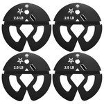 Set of 4 Yes4All 2.5 LB Fractional Dumbbell Weight Plates