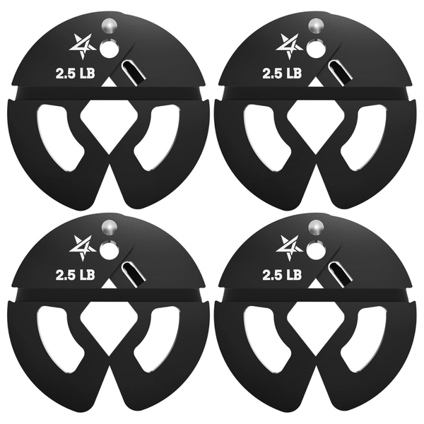 Set of 4 Yes4All 2.5 LB Fractional Dumbbell Weight Plates
