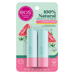 2-Pack 0.14 Oz Eos 100% Natural All-Day Moisture Lip Balm
