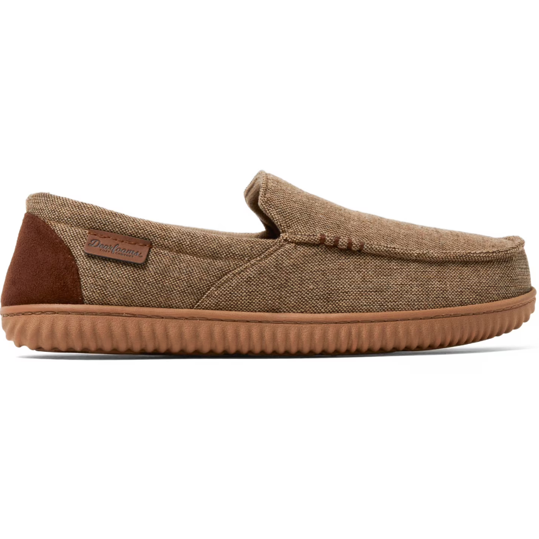 Dearfoams Cozy Comfort Men's Casual Moc Slipper (Various Size)