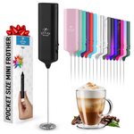 Powerful Handheld Stocking Stuffer Milk Frother Wand (3 Colors)