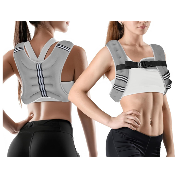 8lbs Win4all Adjustable Women Weight Vest (Grey)