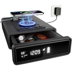 Smart Biometric Safe With Wireless Charging & LED Display
