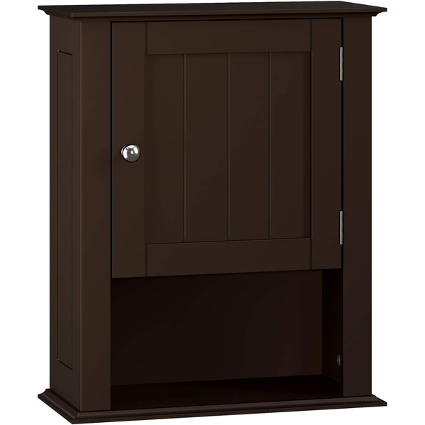 RiverRidge Ashland Espresso Bathroom Storage Cabinet