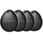 4-Pack Air Tracker Tags For Apple Find My (iOS Only)