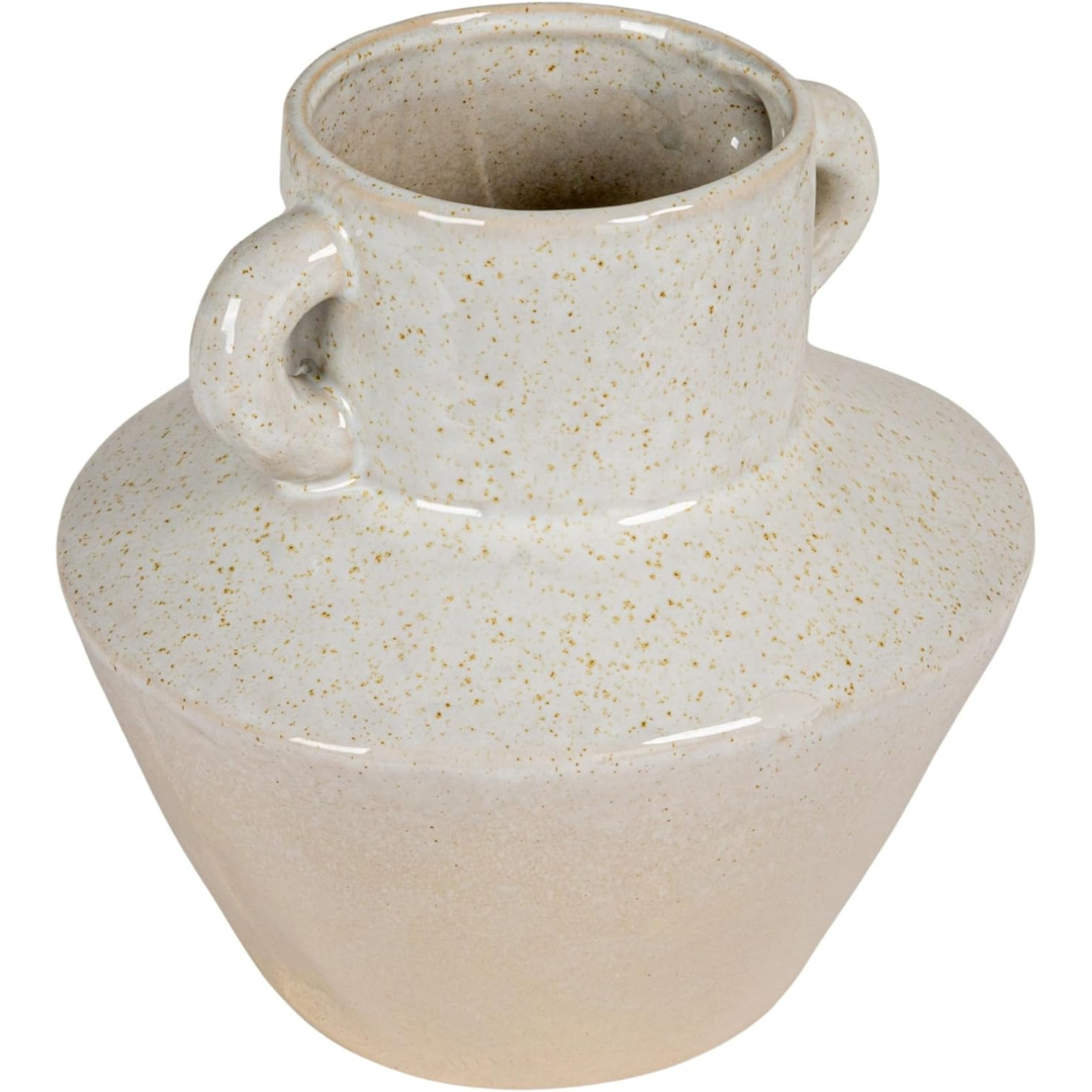 Bloomingville Round Stoneware Vase