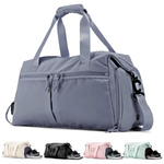 Weekender Duffel Bag with Shoe Compartment
