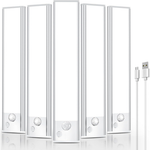 5-Pack 8" Motion Sensor Under Cabinet Lights