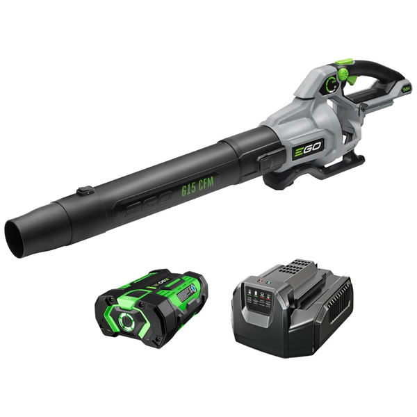 EGO Power+ 615 CFM 56V Cordless Leaf Blower W/ Battery & Charger