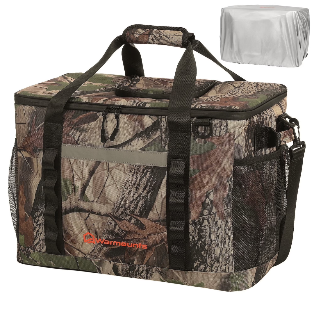 2 in 1 Insulated 75 Cans & Soft Cooler Bag With Insulating Cover