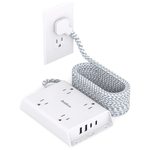 8-in-1 Addtam 10-Ft USB-C Surge Protector Power Strip
