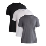 3-Pack George Men's Crewneck Tee With Short Sleeves