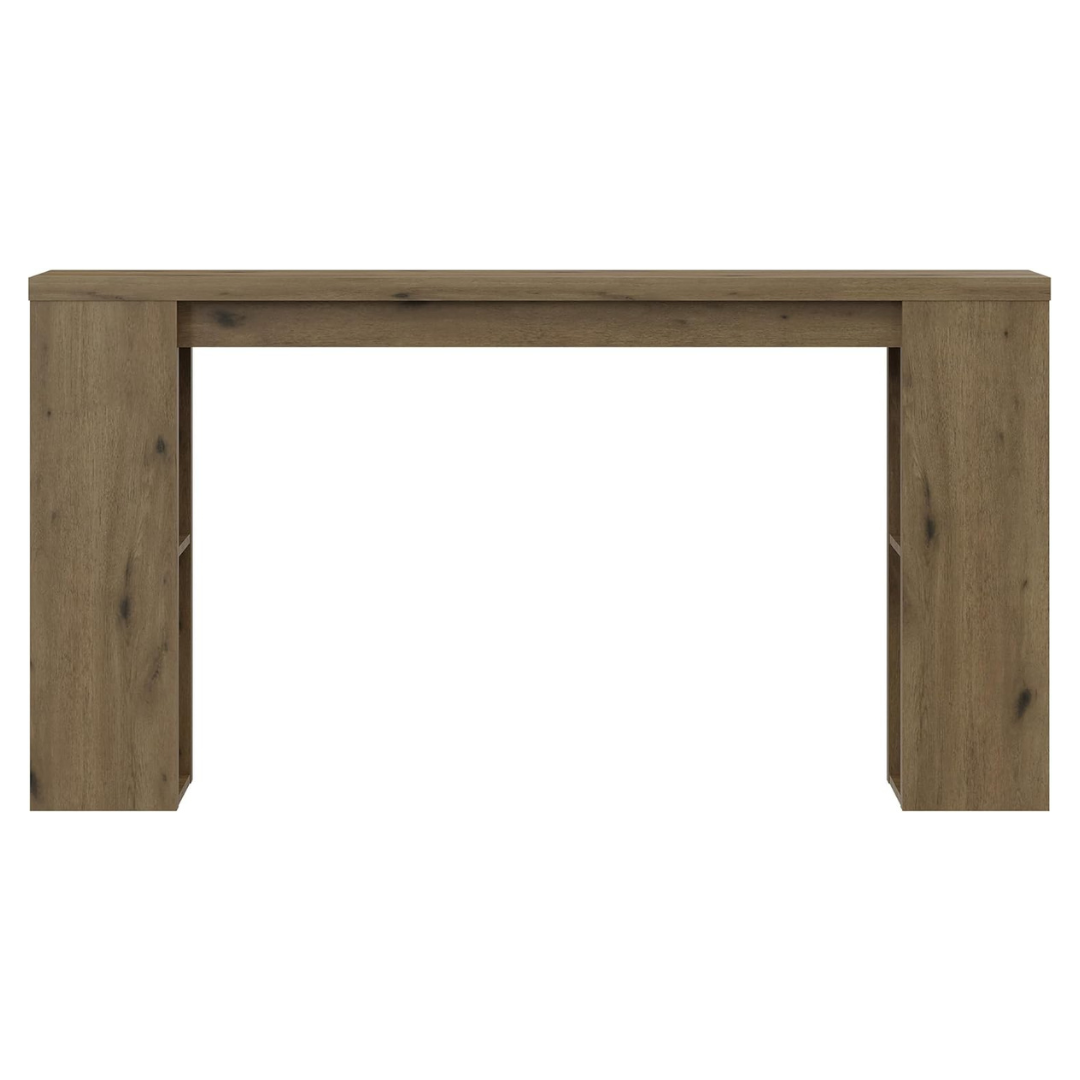 63 Long Wooden Console Table With Storage