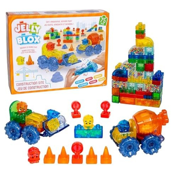 75-Piece Jelly Blox Construction Site Set