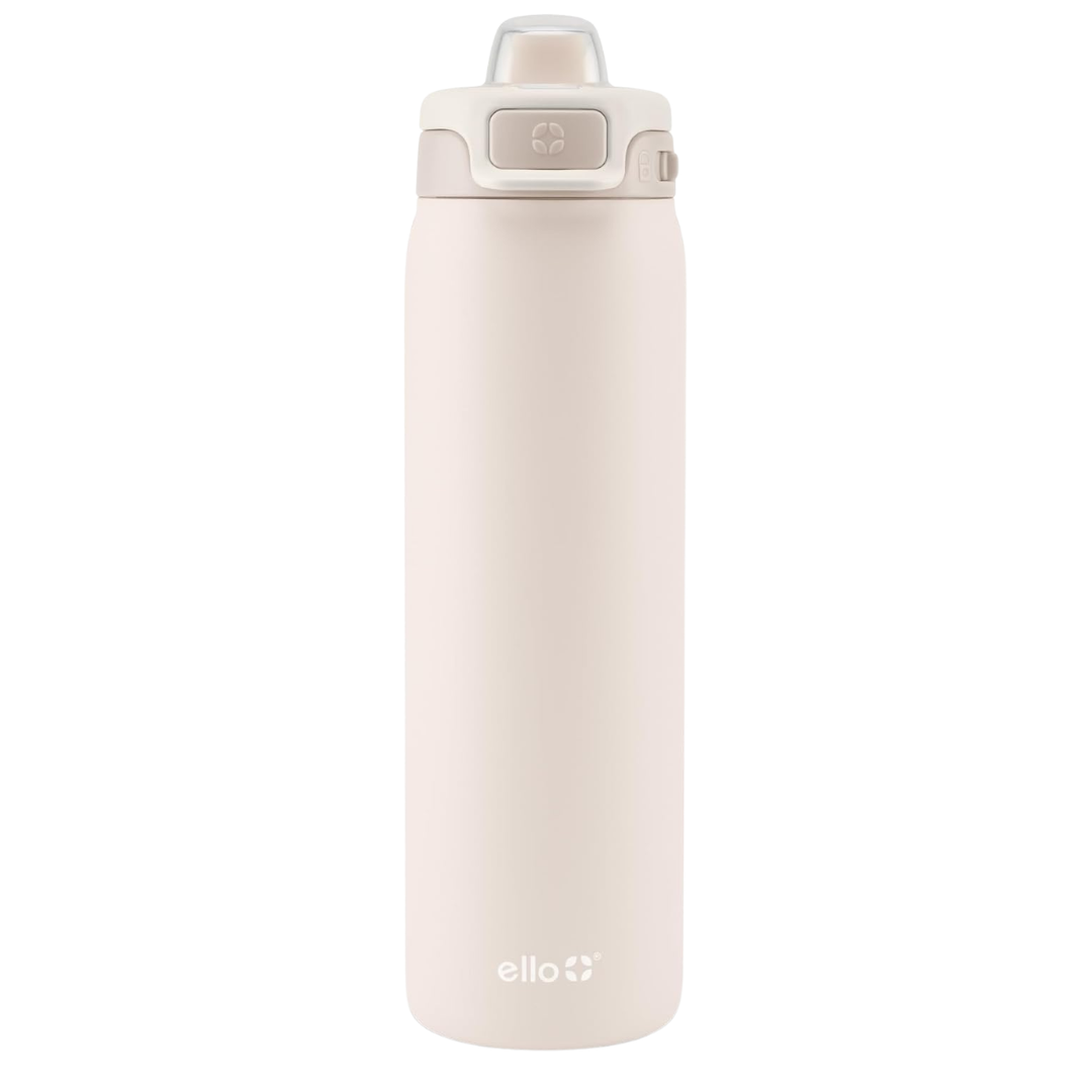 22-Oz Ello Pop & Fill Double Walled Vacuum Insulated Water Bottle