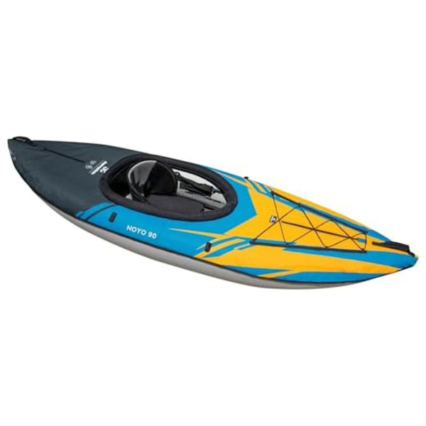 9ft x 35" Aquaglide Noyo 90 1-Person Inflatable Kayak With Cover