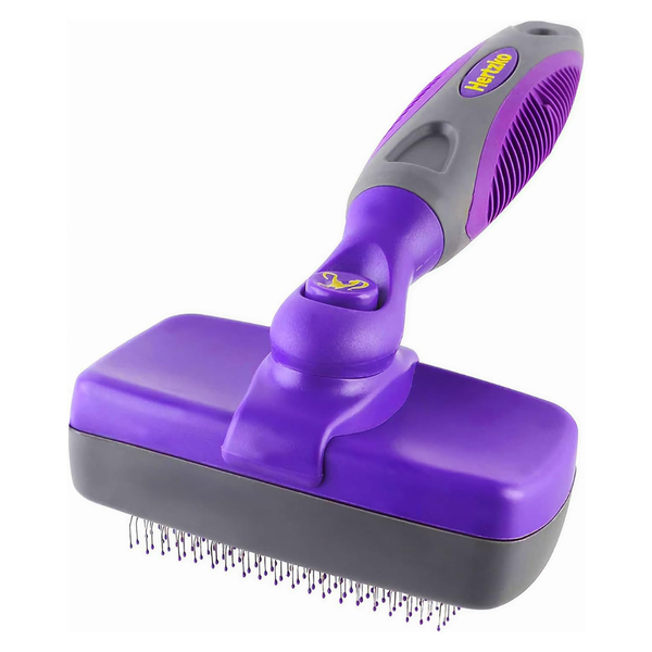 Hertzko Self-Cleaning Slicker Pet Brush (Large)