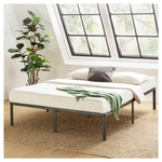 Best Price Mattress Queen 14" Metal Platform Bed Frame