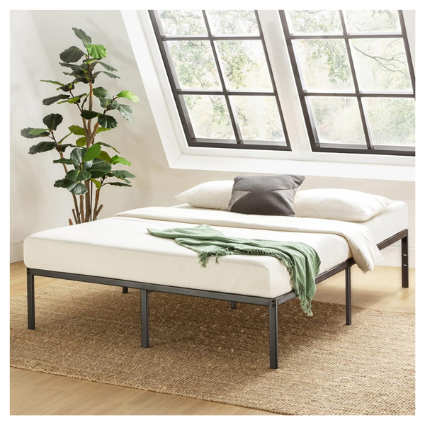 Best Price Mattress Queen 14" Metal Platform Bed Frame