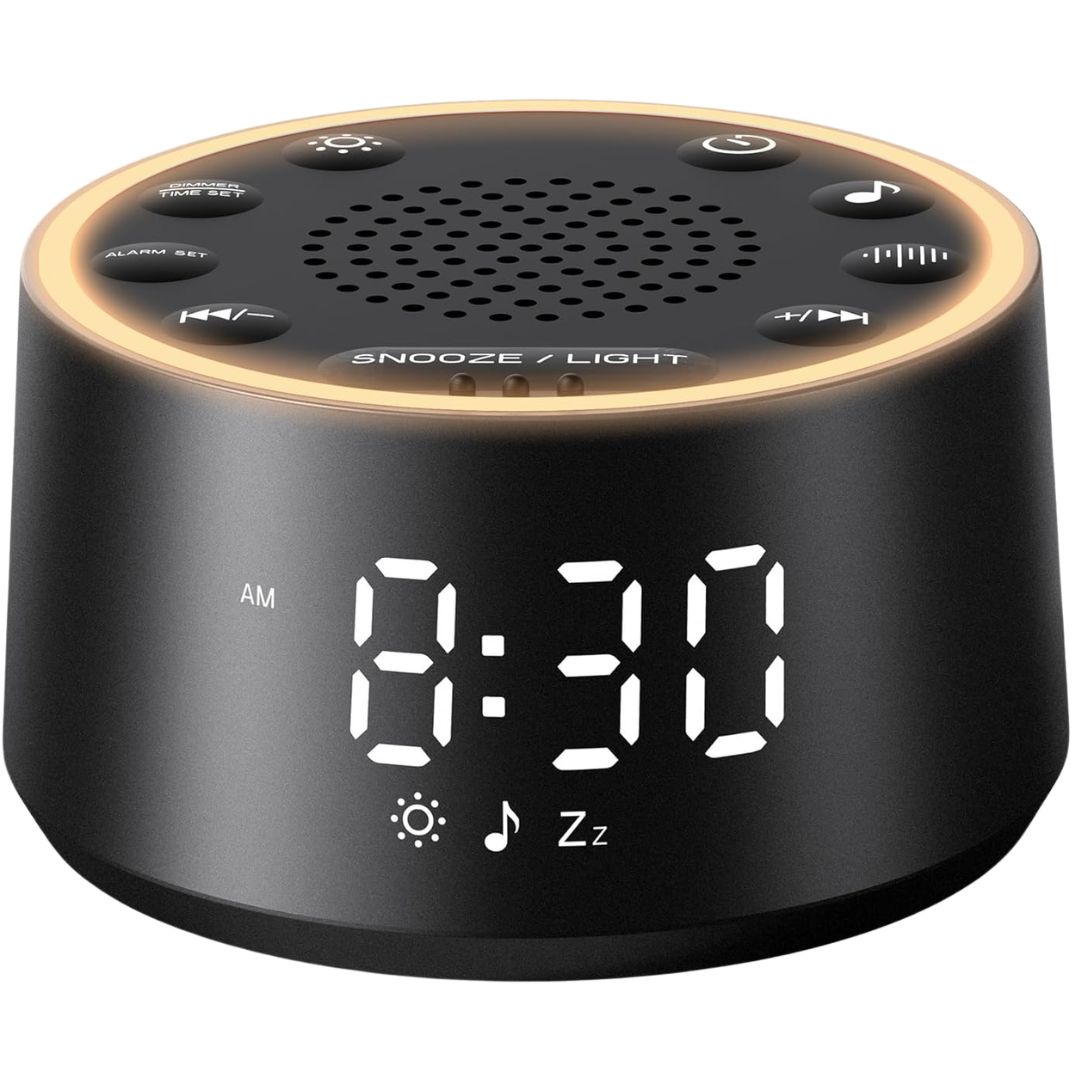Dreamegg D1 Nova Noise Sound Machine With Alarm Clock