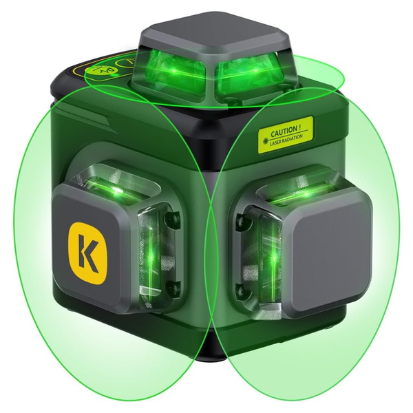 Fanttik D12 360 Self Leveling Rechargeable Ace 3D Laser Level