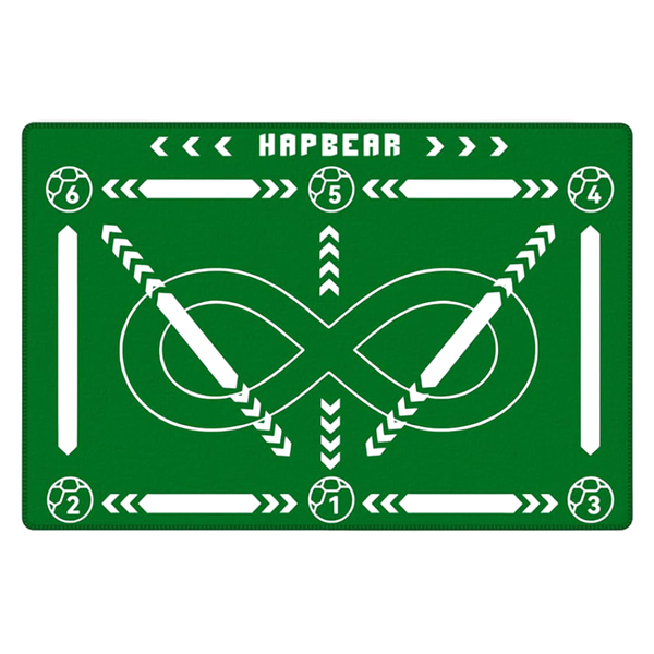 Apbear 0.2" Thick Soccer Training Mat With Anti-Slip Footwork