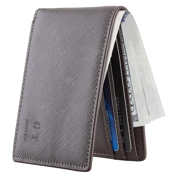 Gostwo Men's RFID Blocking Slim Bifold Wallet (Various)