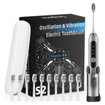 Seapeoa Sonic Electric Toothbrush With 10 Brush Heads