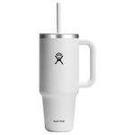 40-Oz Hydro Flask Travel Tumbler With Handle, Lid And Straw