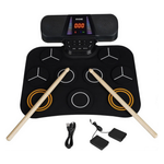 Electronic Drum Pad For Kids & Beginners With Screen & Dual Speakers