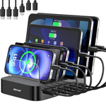 6-Port Multi-Device USB Charging Station