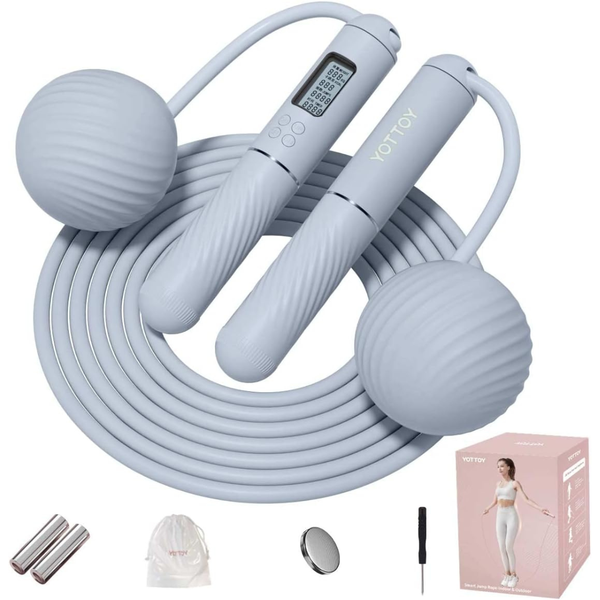 Women's Cordless Counter Ball-Weighted Jump Rope