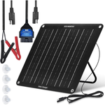 ECO-WORTHY 10W Solar Battery Trickle Charger With 12V Waterproof Panel