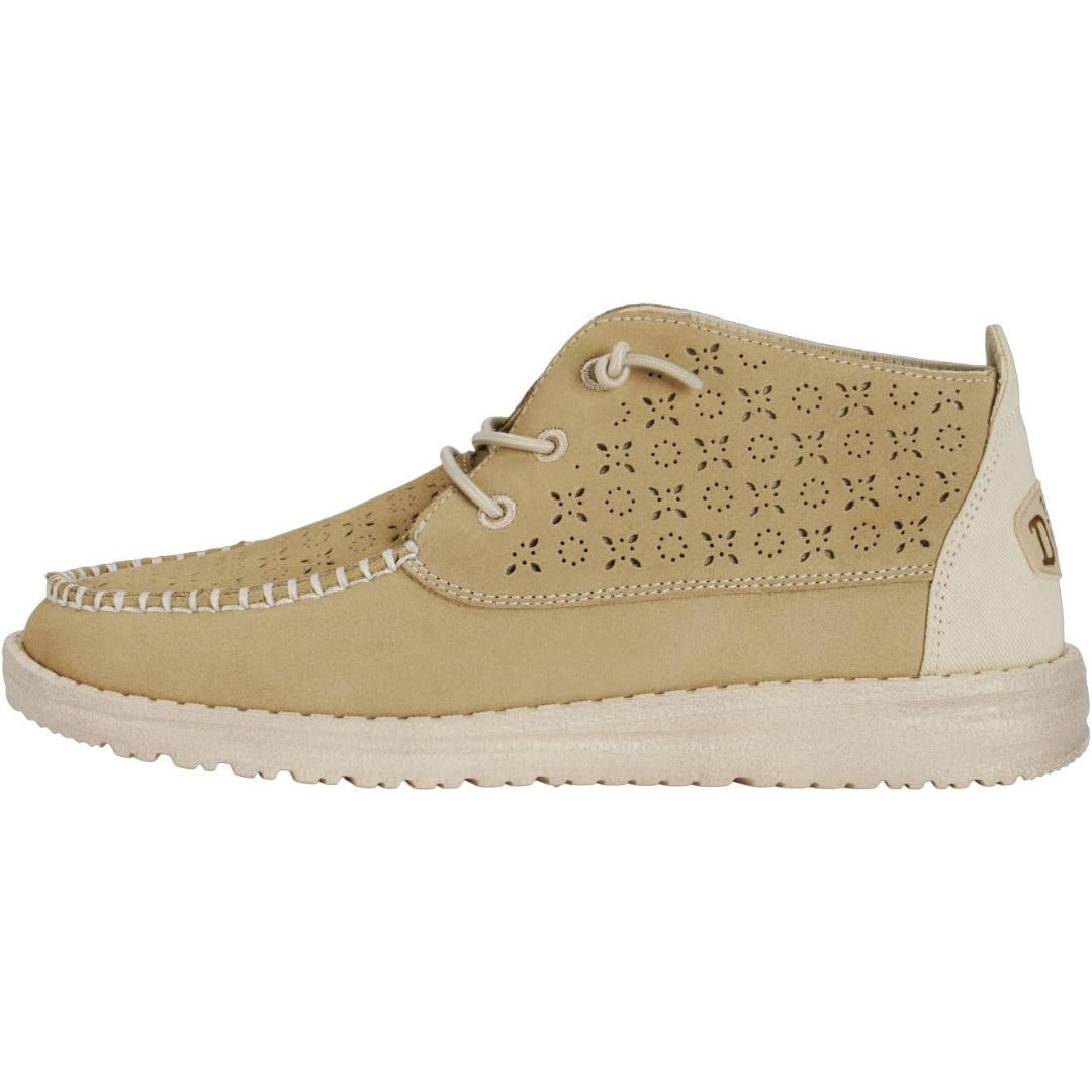 Women's Wendy Mid Suede Boho Slip-On Lightweight Loafers