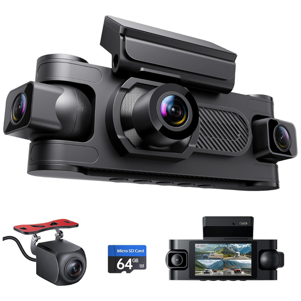 Seventour 4-Channel 1080P Car Dash Camera