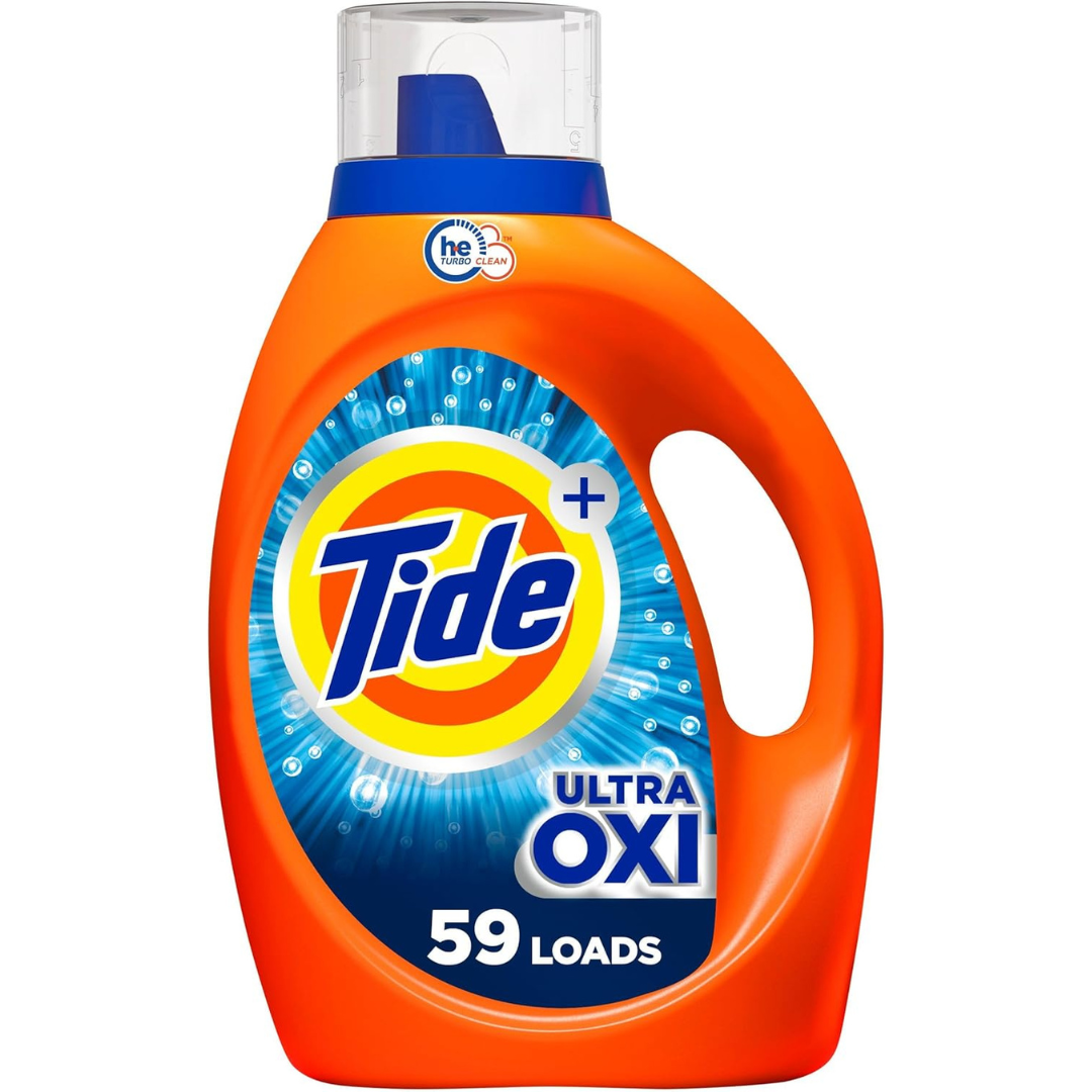 84oz Tide Ultra Oxi HE Liquid Laundry Detergent Soap (59 Loads)